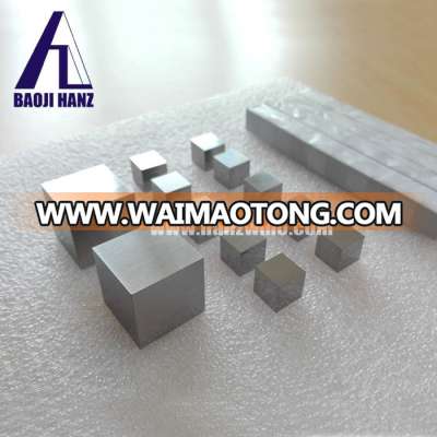 Pure tungsten cube 1kg for sale