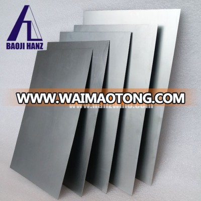 Alibaba china high quality pure tungsten sheet plate price