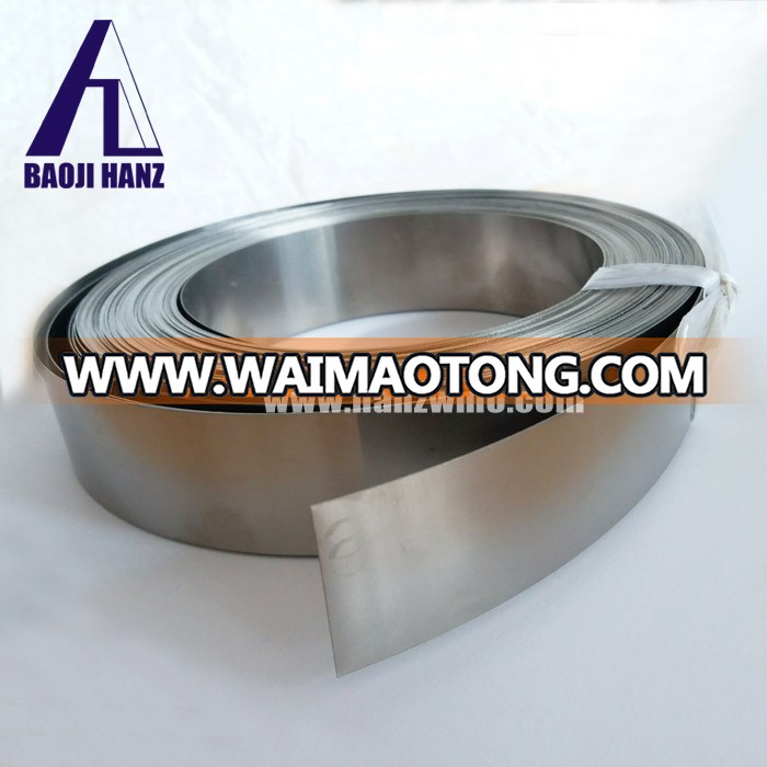 polishing tungsten tape tungsten foil stock